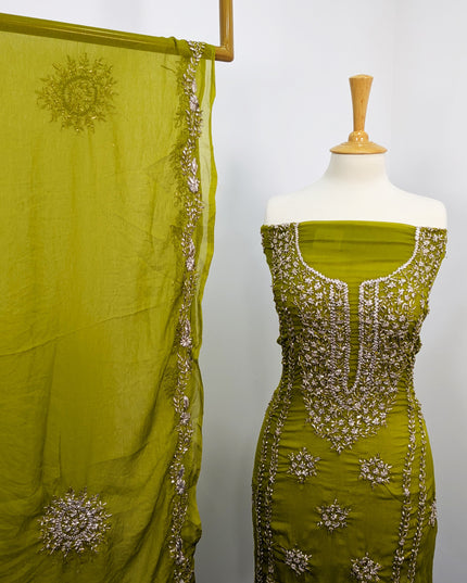 Pakistani Soft Chiffon with Handmade Gotta Work