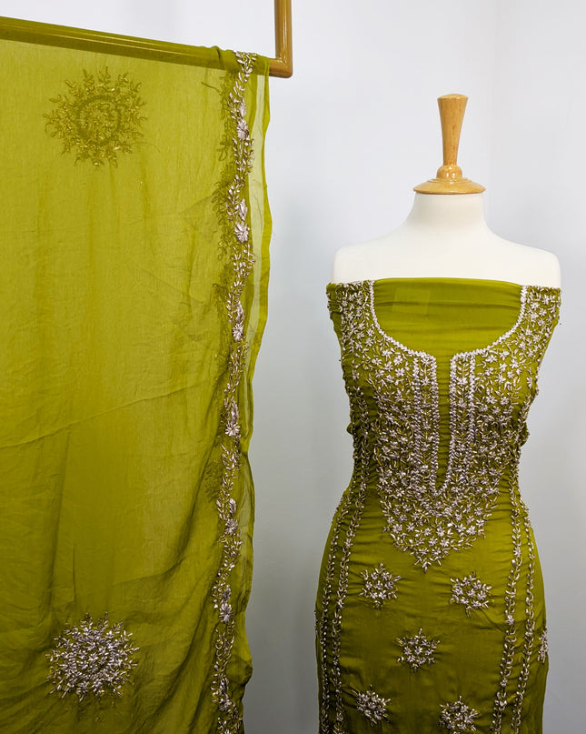 Pakistani Soft Chiffon with Handmade Gotta Work