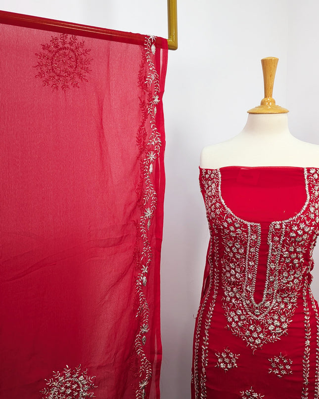 Pakistani Soft Chiffon with Handmade Gotta Work