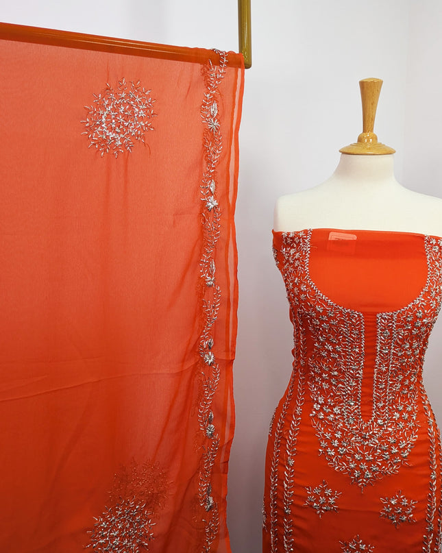 Pakistani Soft Chiffon with Handmade Gotta Work