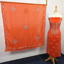 Load image into Gallery viewer, Pakistani Soft Chiffon with Handmade Gotta Work
