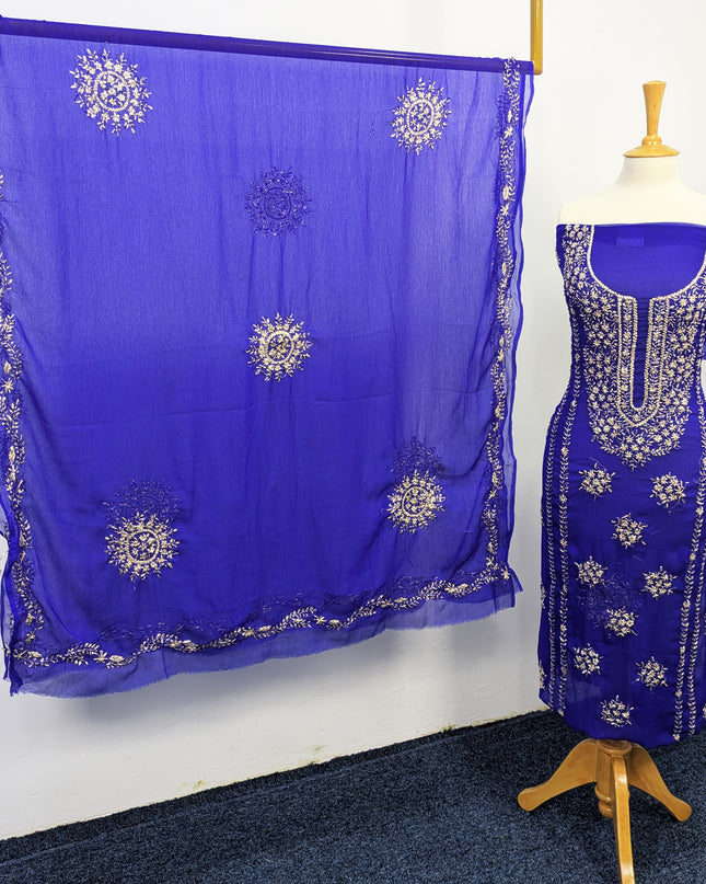 Pakistani Soft Chiffon with Handmade Gotta Work