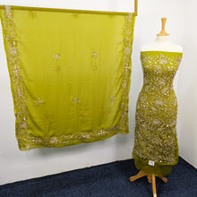 Load image into Gallery viewer, Chiffon Handmade LCD Gotta Work Shirt Dupatta
