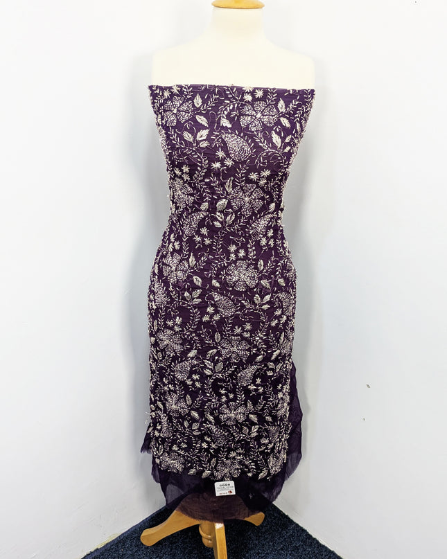 Chiffon Handmade LCD Gotta Work Shirt Dupatta