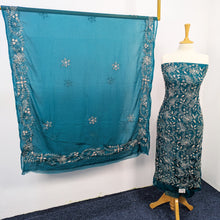 Load image into Gallery viewer, Chiffon Handmade LCD Gotta Work Shirt Dupatta
