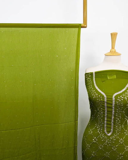 Chiffon with Mukesh Work Shirt Dupatta 2PC Unstitched