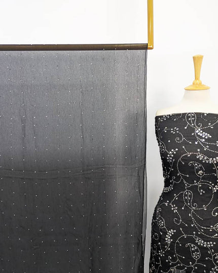 Handmade Full Jaal Mukesh Work Chiffon 2PC Unstitched