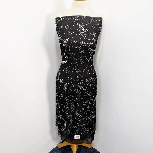 Handmade Full Jaal Mukesh Work Chiffon 2PC Unstitched