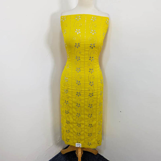 Chiffon with Full Jaal Mukesh Work Shirt Dupatta 2PC Unstitched