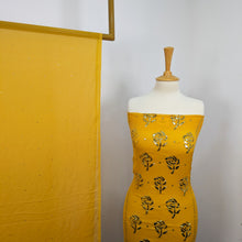 Load image into Gallery viewer, Pakistani Chiffon with Handmade Golden Mukesh Work
