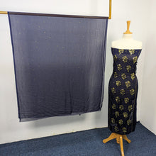 Load image into Gallery viewer, Pakistani Chiffon with Handmade Golden Mukesh Work
