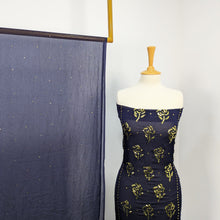 Load image into Gallery viewer, Pakistani Chiffon with Handmade Golden Mukesh Work
