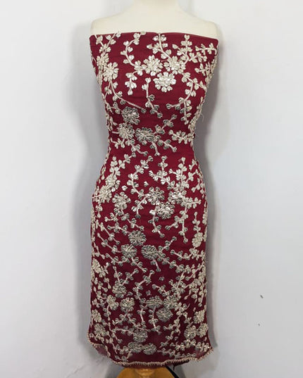 Fancy Handmade Full Jaal Gotta Work Chiffon 2PC Unstitched