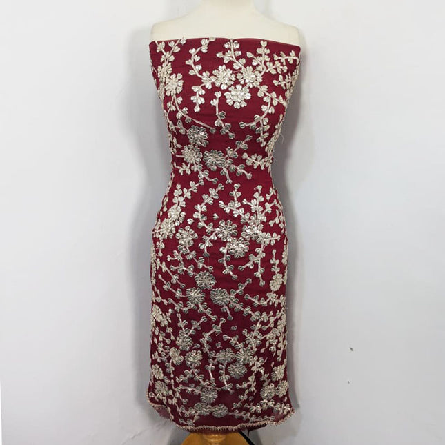 Fancy Handmade Full Jaal Gotta Work Chiffon 2PC Unstitched