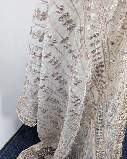 Pakistani Handmade Special LCD Gotta Work Dupatta