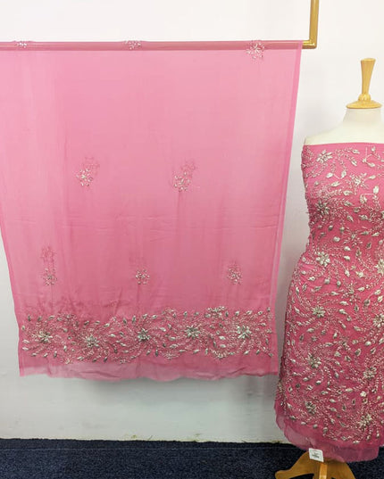 Chiffon with Handmade Gotta Work Shirt Dupatta 2PC Unstitched