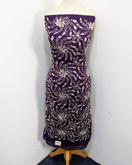 Fancy Chiffon with Handmade Gotta Work 2PC Unstitched