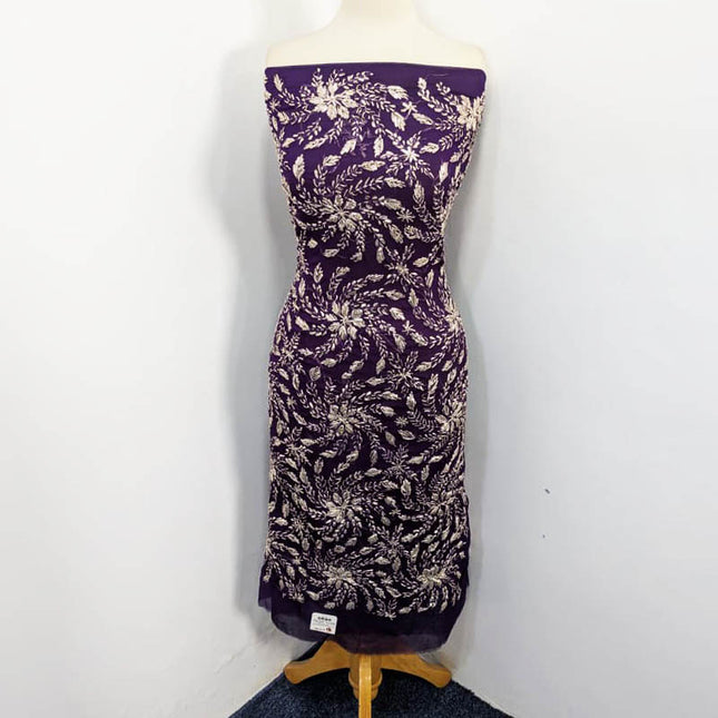 Fancy Chiffon with Handmade Gotta Work 2PC Unstitched