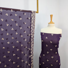 Load image into Gallery viewer, Fancy Chiffon with Handmade Gotta  All over Work
