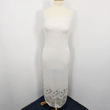 Load image into Gallery viewer, Pure China Crinkle with Handmade Pure Indian Golden Mukesh Work
