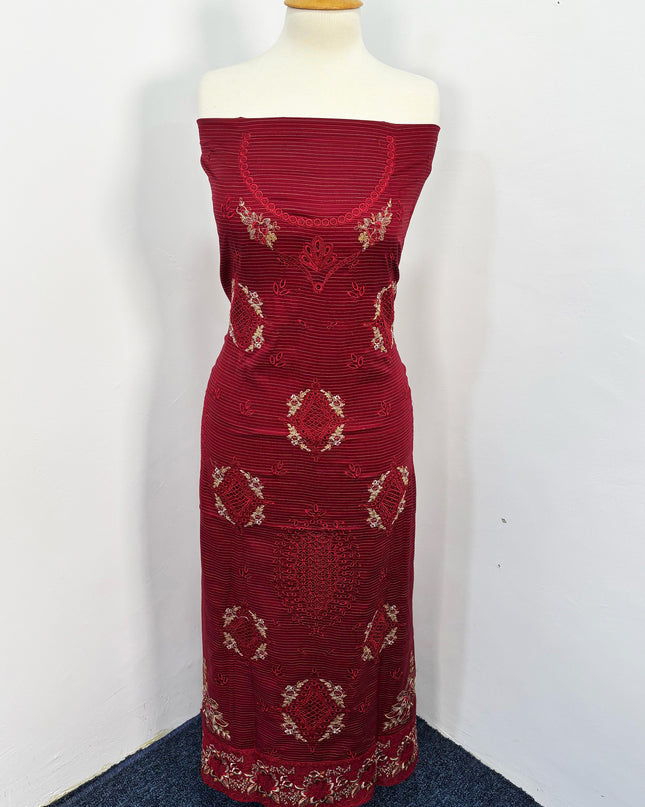 Fancy Embroidered Lawn Full Jaal Work