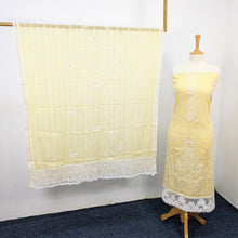 Load image into Gallery viewer, Fancy Chikankari Lawn With Chiffon Dupatta 3pc Unstitched

