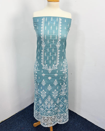 Fancy Lawn With Chiffon Dupatta 3pc Unstitched