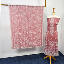 Load image into Gallery viewer, Fancy Lawn With Chiffon Dupatta 3pc Unstitched
