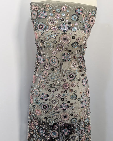 Fancy Embroidered Turkish Net Cut Dana