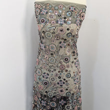 Load image into Gallery viewer, Fancy Embroidered Turkish Net Cut Dana
