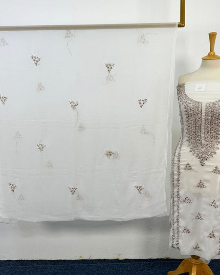 Chiffon with Gotta Work Shirt Dupatta 2PC Unstitched