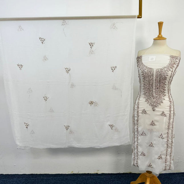 Chiffon with Gotta Work Shirt Dupatta 2PC Unstitched