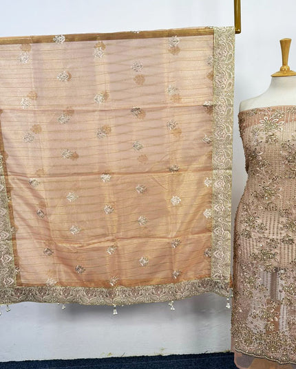 Premium Embroidered Net 2PC Unstitched