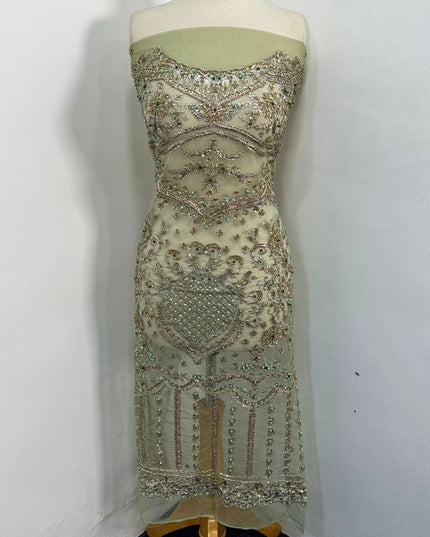 Fancy Embroidered Net 2PC Unstitched