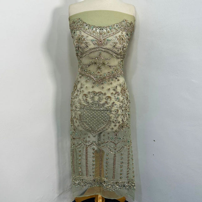 Fancy Embroidered Net 2PC Unstitched