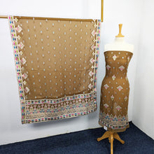Load image into Gallery viewer, Fancy Embroidered Chiffon With Multi Color Tilla Work
