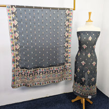 Load image into Gallery viewer, Fancy Embroidered Chiffon With Multi Color Tilla Work
