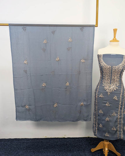 Handmade Gotta Work Soft Chiffon 2PC Unstitched