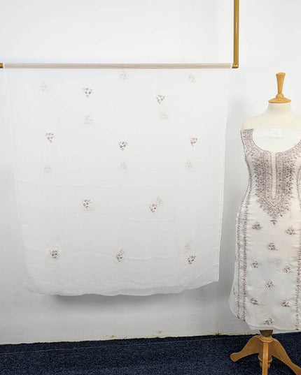 Gotta Work Chiffon 2PC Unstitched Suit – Apka Libas