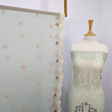 Load image into Gallery viewer, Embroidered Chiffon With Chikankari Work
