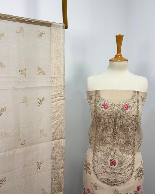Embroidered Khaadi Net Full jaal