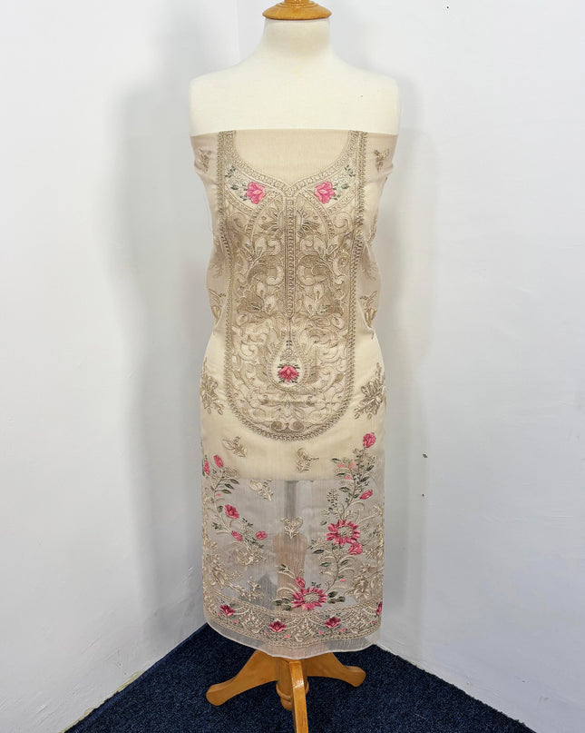 Embroidered Khaadi Net Full jaal