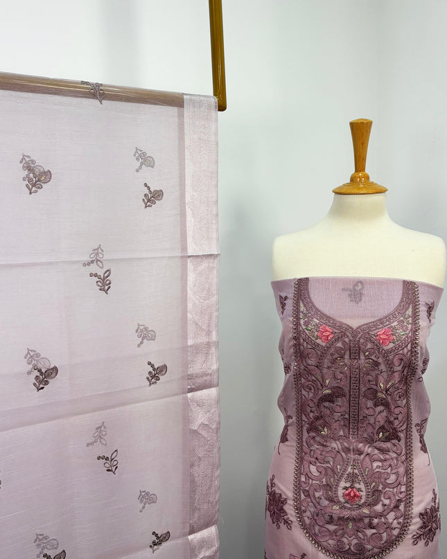 Embroidered Khaadi Net Full jaal