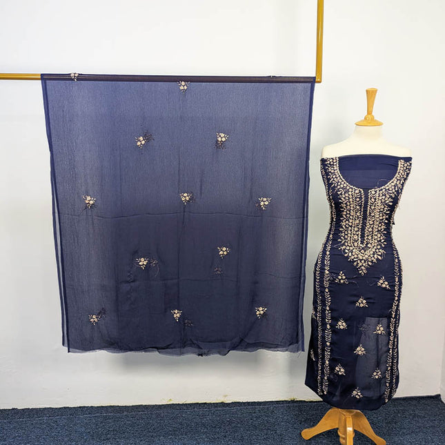Handmade Gotta Work Soft Chiffon 2PC Unstitched