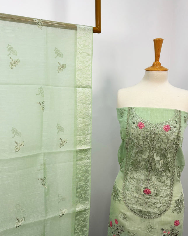 Embroidered Khaadi Net Full jaal
