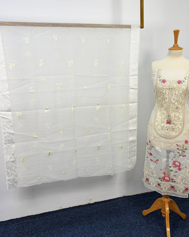 Embroidered Khaadi Net Full jaal