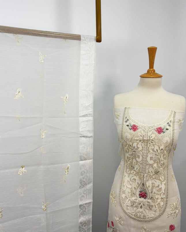 Embroidered Khaadi Net Full jaal