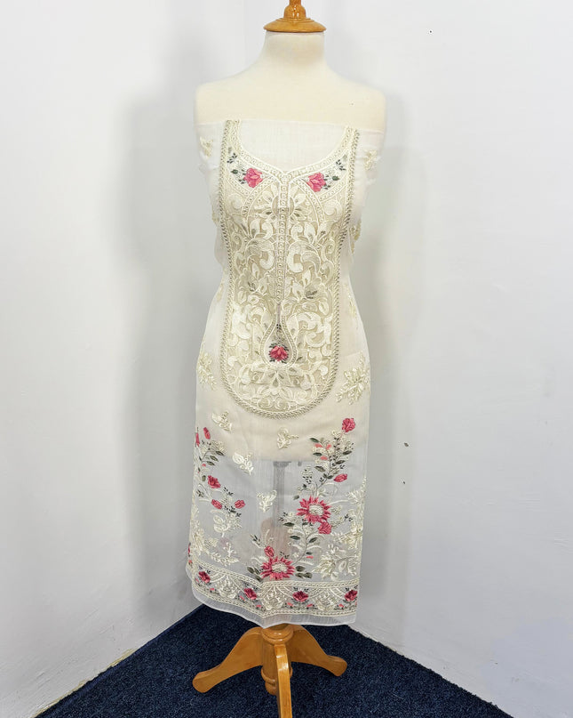 Embroidered Khaadi Net Full jaal