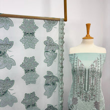 Load image into Gallery viewer, Embroidered Lawn With Organza Net Dupatta
