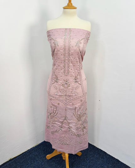 Embroidered Lawn With Organza Net Dupatta